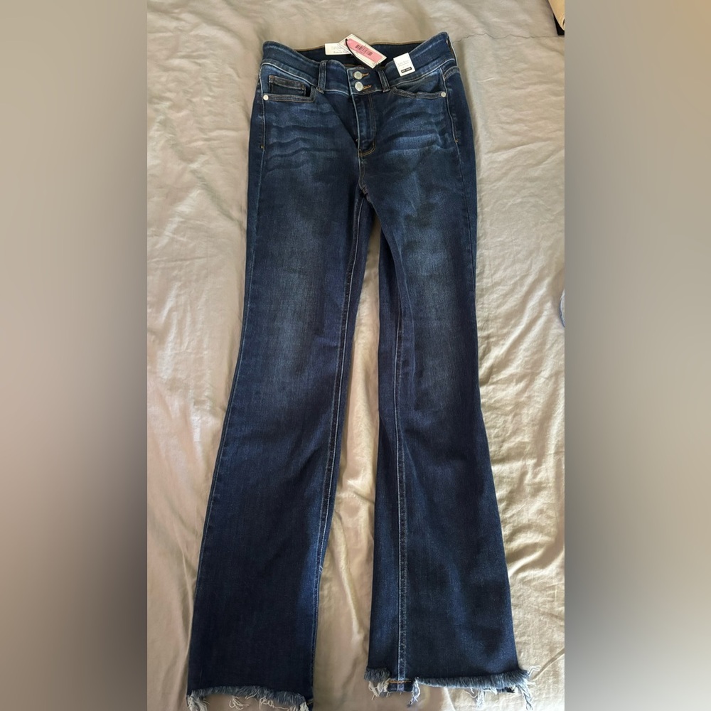 Judy blue high waist bootcut with double button size 29